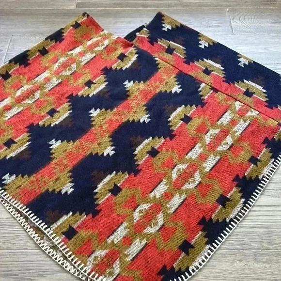 JANICE | Bohemian  over the head shawl wrap - Picture 3 of 9